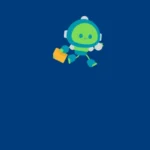 Formación en IA para empresas: ilustración de robot con inteligencia artificial